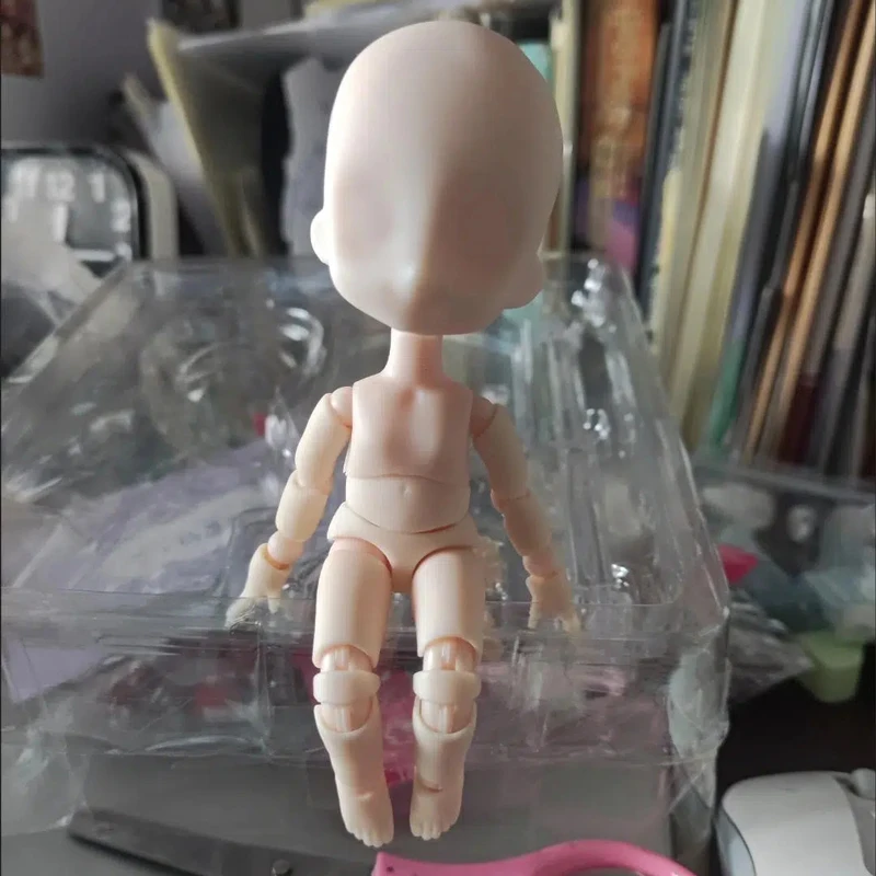 Game Impact Bjd Body for GSC Head ob11 1/12BJD doll Body Spherical Joint Doll Toy Hand Accessories Clay doll heads Can Use