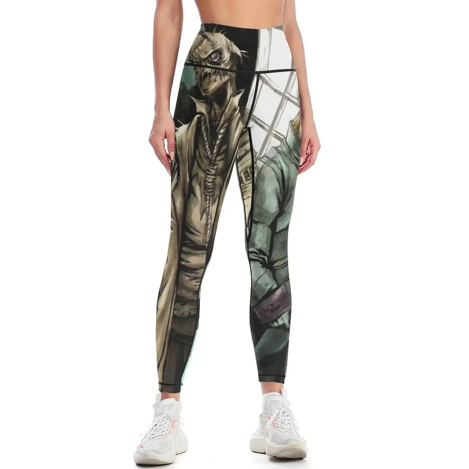 

Fear and Madness Leggings active wear sport pants flared gym womans Womens Leggings