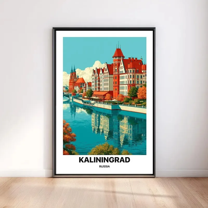 Retro Color Global Travel Canvas Poster Vibrant River Town Mountain Highway Cityscape Art Print For Apartment Wall Decoration