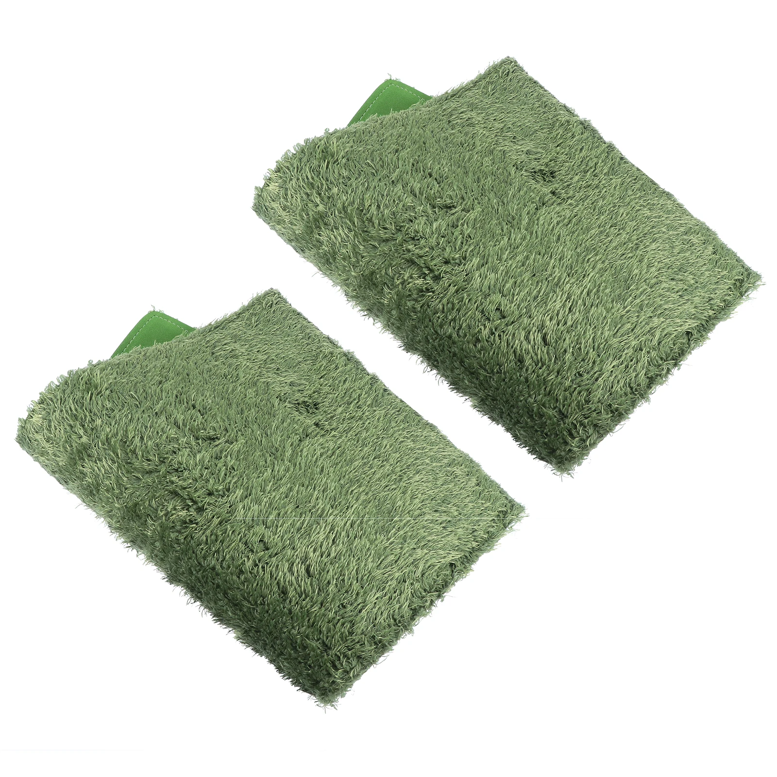 

2pcs Reptile Carpet Mat Moisture Waterproof Heat Preservation Soft Simulation Moss Terrarium Substrate Liner Reptile Bedding