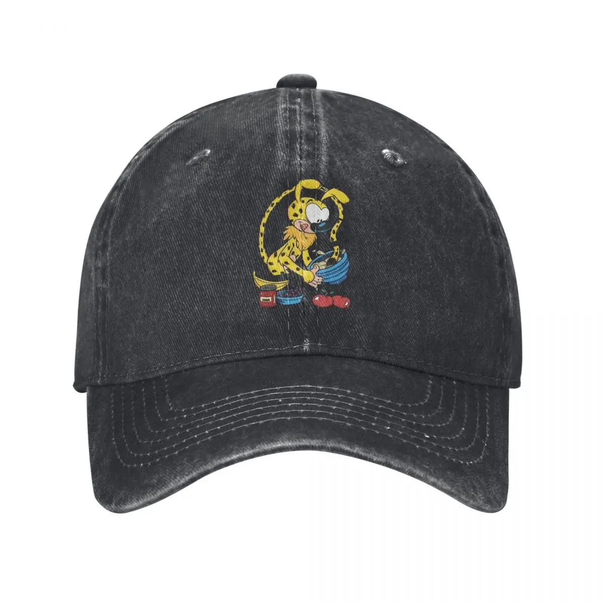 

Marsupilami Cartoon demin Trucker Hat Outdoor Adventures Men's Caps Cap Man Summer