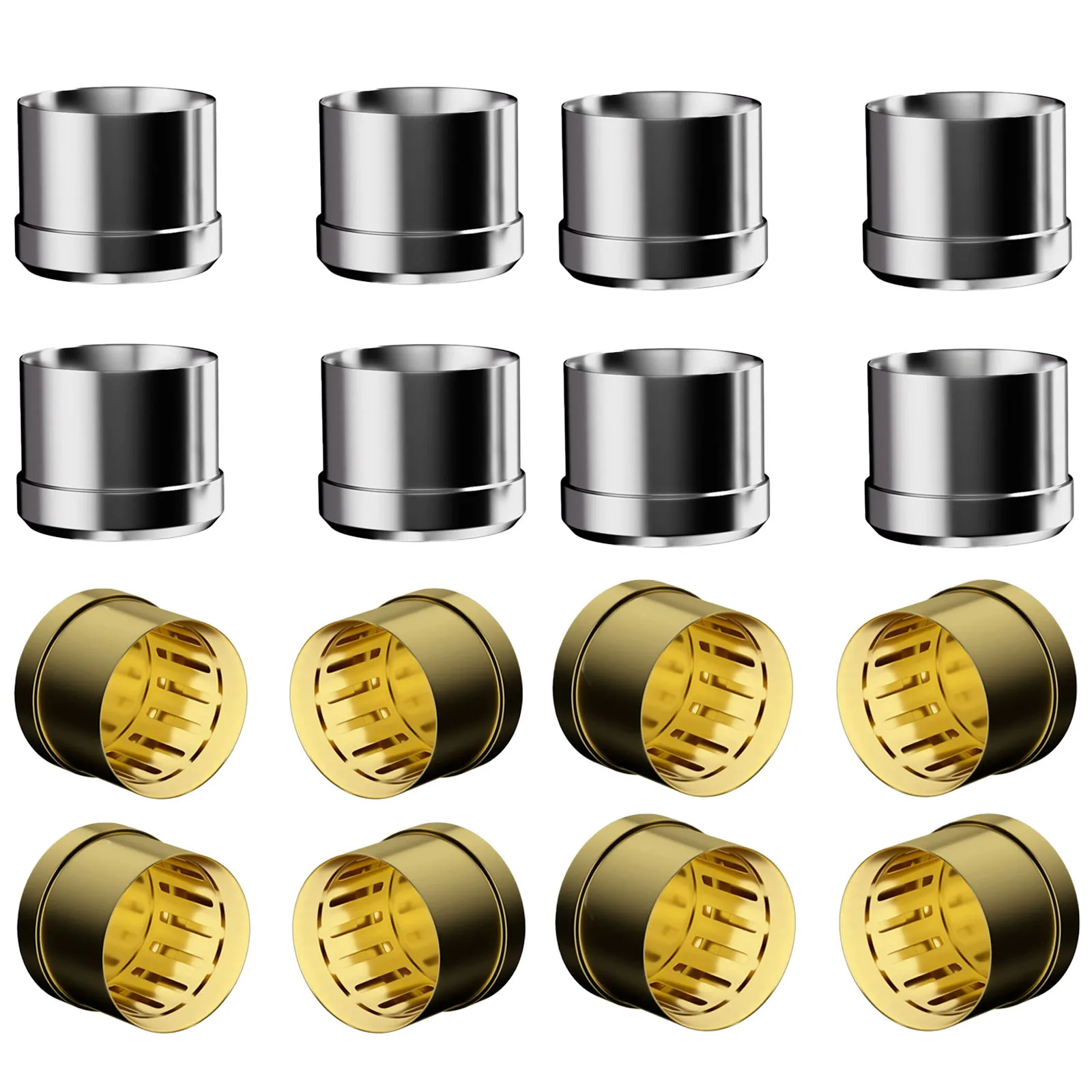 

Позолоченный/родиевый защитный колпачок RCA, пыленепроницаемая розетка с коротким контуром, фонокорректор, экранирующий разъем, защитные колпачки