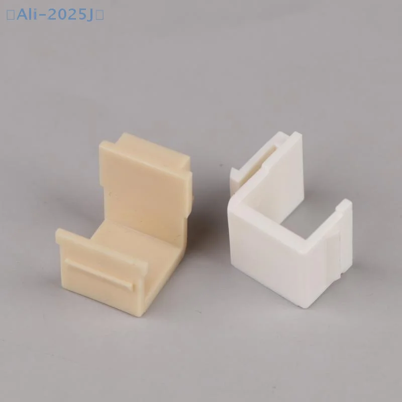 

【J】10Pcs RJ45 Keystone Jack Inserts For Filling Blank Keystone Wall Plate And Patch Panel