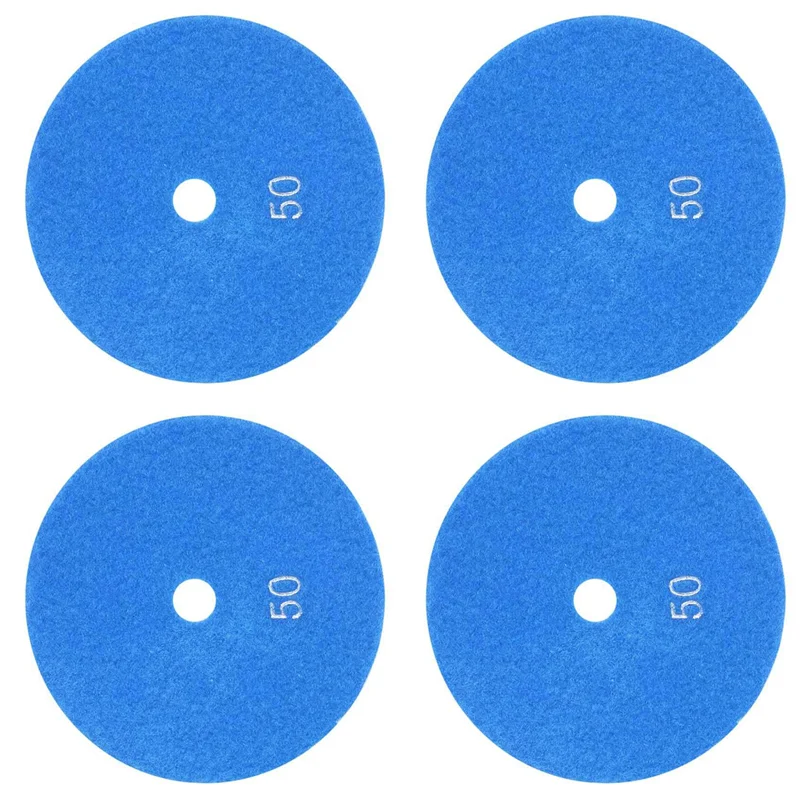 

Ac29-4X 5-дюймовые 125 мм моклые алмазные полировальные подушечки для мрамора и гранита 50