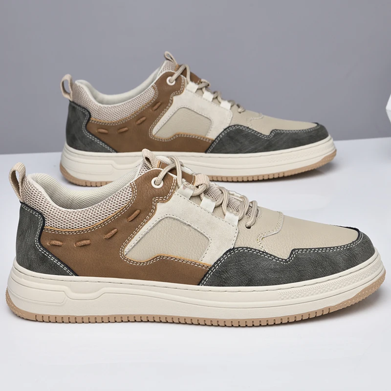 Zapatos de cuero para hombre, calzado deportivo, calzado informal, calzado para conducir, calzado para exteriores, calzado de viaje, calzado para caminar, nuevos estilos