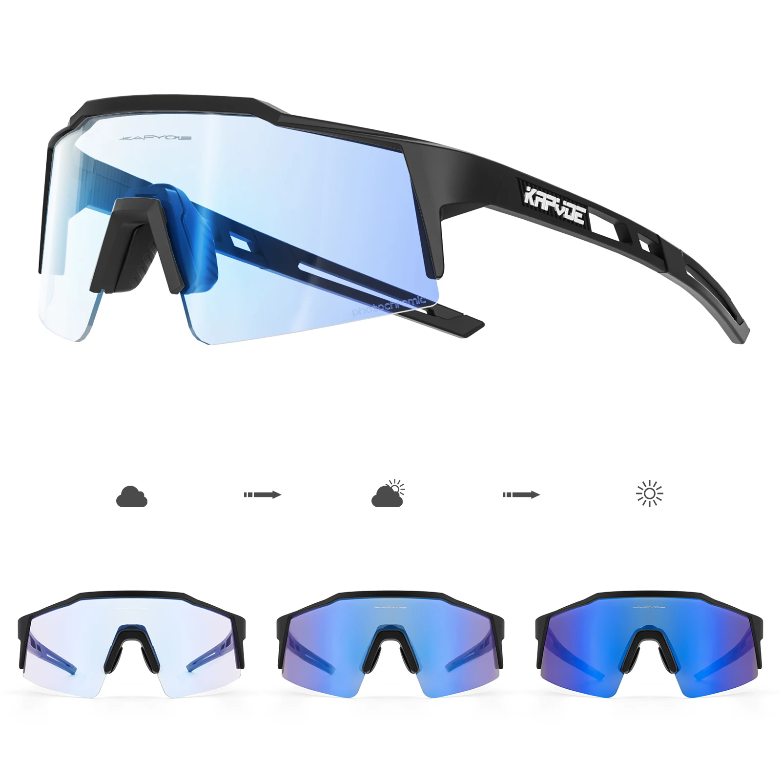 Lunettes de soleil de sport Kapvoe 4