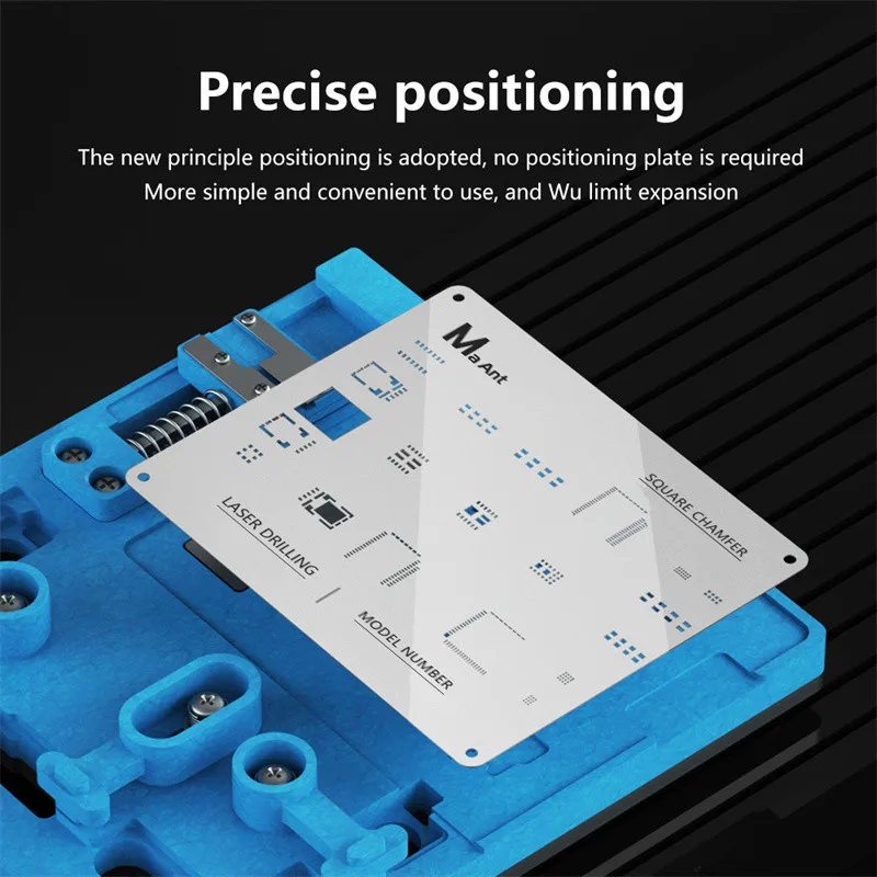 MaAnt Universal Face ID Dot Matrix ซ่อมโคมไฟสําหรับ IP X -16Series สูงอุณหภูมิความต้านทาน BGA Reballing ปลูกแพลตฟอร์ม