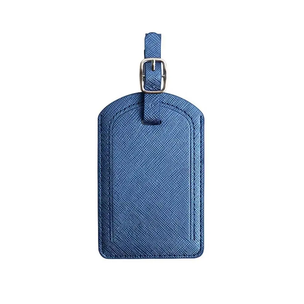 PU Leather Holiday Handbag Label Travel Travel Accessories Airplane Suitcase Tag Boarding Pass Luggage Tag