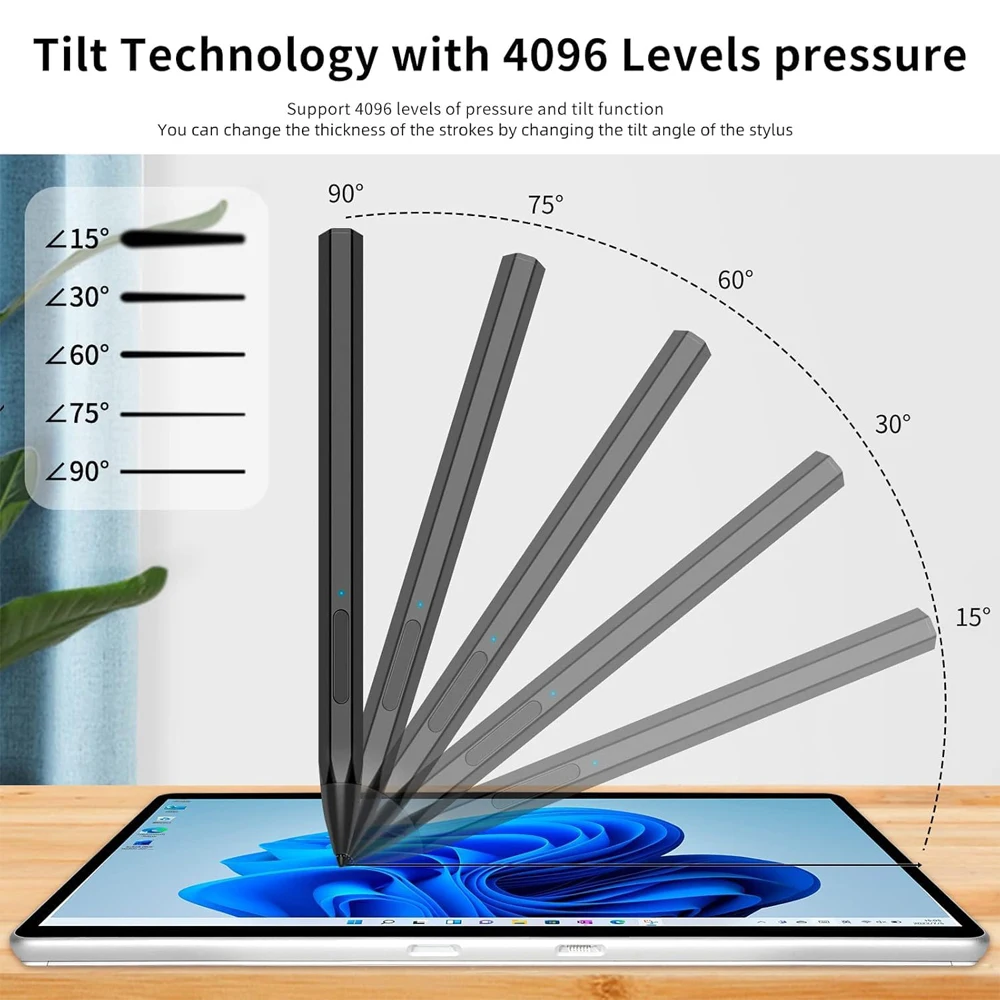 MPP2.0 Active Stylus Pen for ASUS SA201H SA203H, 4096 Pressure Level for ROG Flow Z13 Pen for ORG X13 Pen for ROG Flow X16