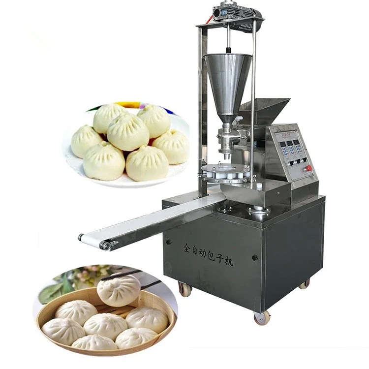 

Automatic Bread Bun Steamed Stuffed Making Machine for Small Businesses Folding Momobaozi Maker Steamed Stuffed Bun Make Machine