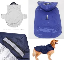 Fashionable Pet Hooded Raincoat, Dog Raincoat, Cape Style Reflective Dog Clothing To Keep Your Dog Dry And Comfortable On Rainy