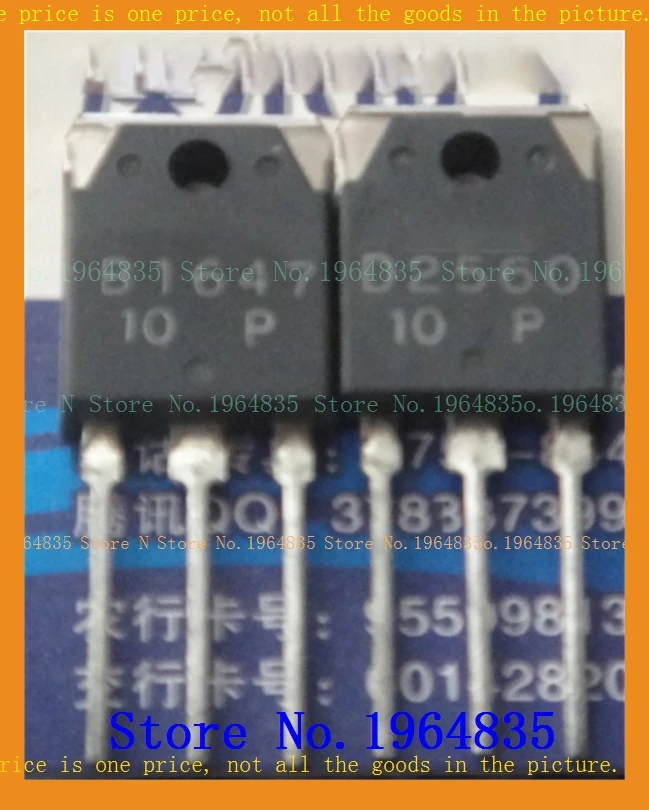 

2pcs/lot=a pair 2SB1647 2SD2560 TO-3P