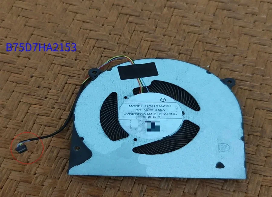 Cooling Fan for One-Netbook OnexPlayer Mini B75D7HA2153 DC 5V 0.50A New B75D7HA2083 DC5V 0.5A B75D7HA20C1