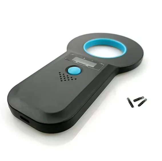 Animal RFID Glass Tag Scanner 134.2KHz Pet Microchip Reader Veterinary  fast shipping