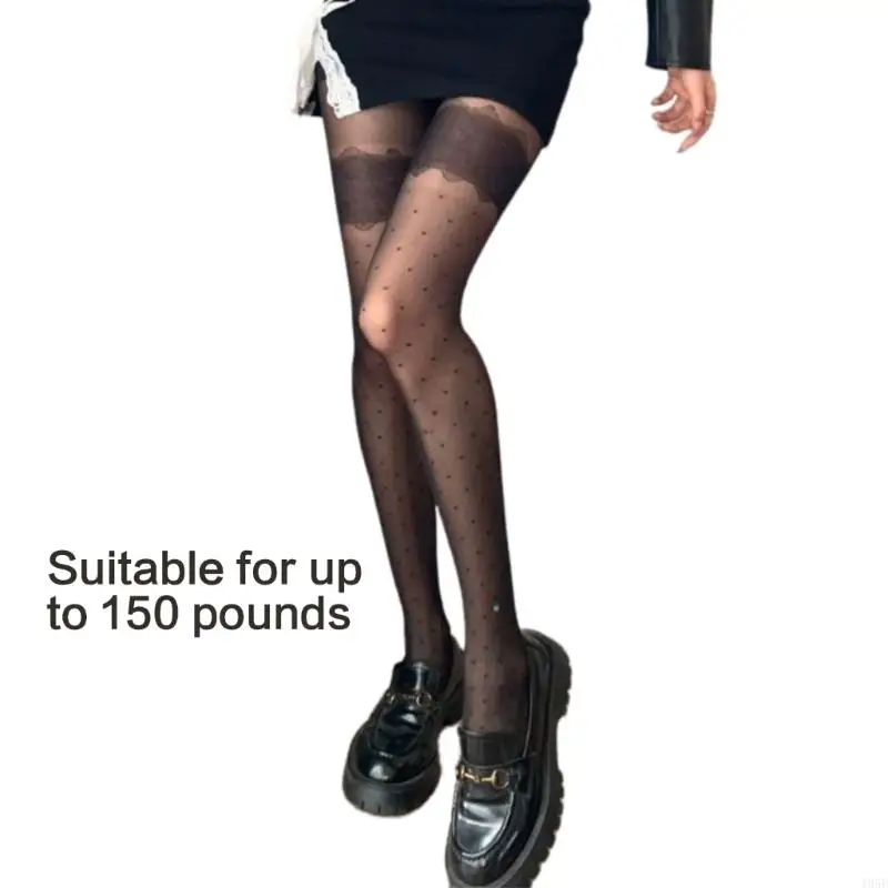 195E 女性リボン柄タイツ学生女子タイツストッキングパンストタイツ