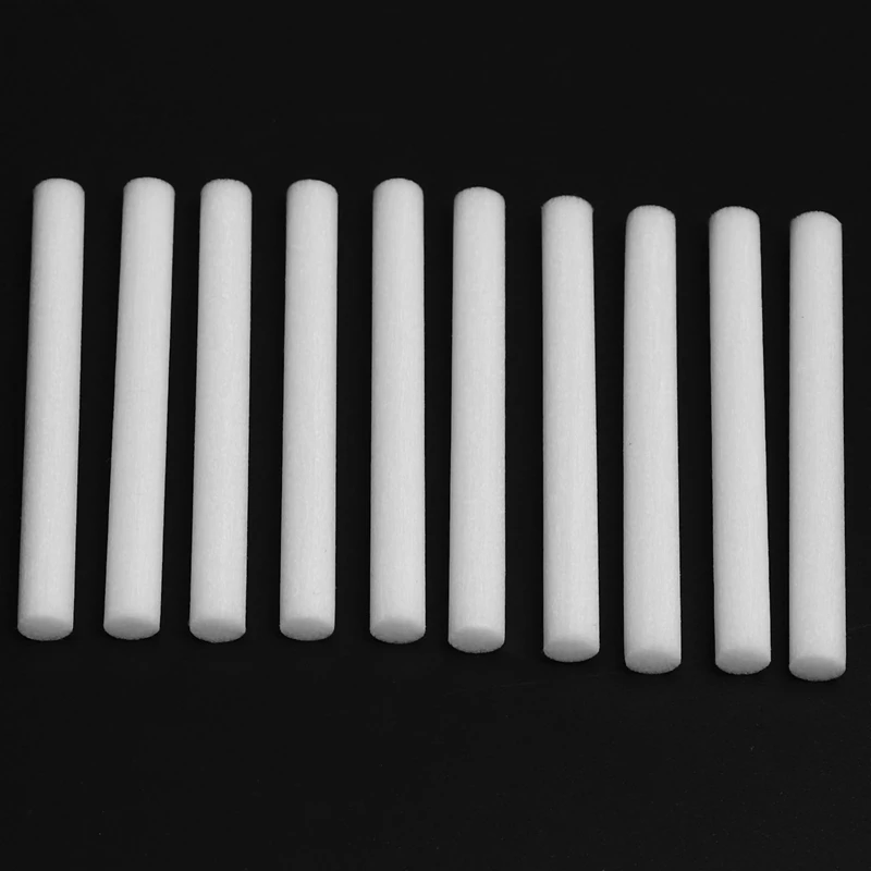 M04K 10 шт./упак. сменный фильтр для увлажнителя, хлопковая губка, палочка для USB-увлажнителя, аромадиффузор, создатель тумана, увлажнитель воздуха