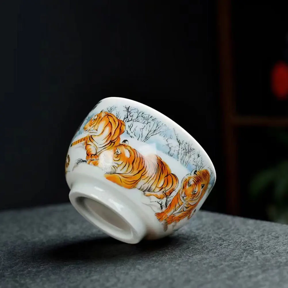 

Chinese Tea Cup Classic Shape Proper Storing Capacity Easy Clean Modern Craftsmanship Tea Lovers Gift Teacup Teacup for Home