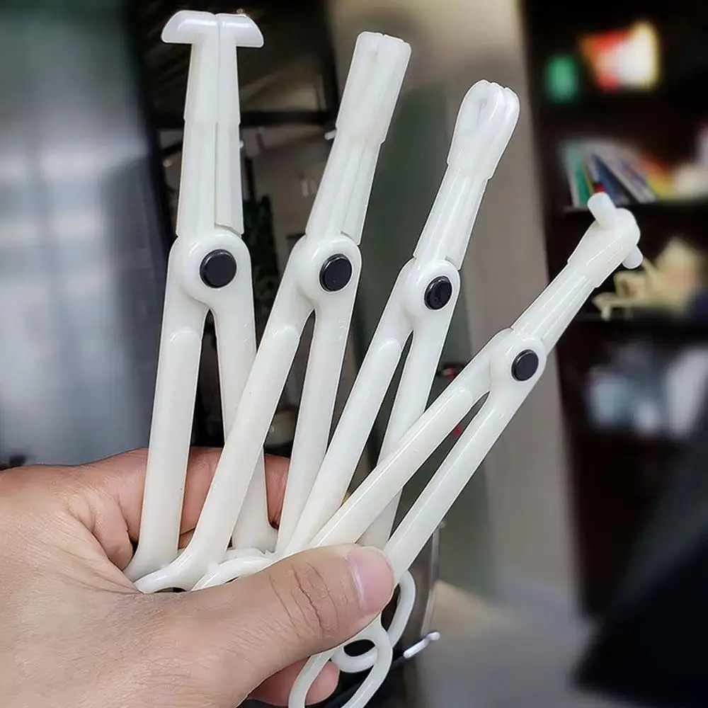 1PC Profession Acrylic Disposable Body Piercing Plier Plastic Clamp Ear Lip Navel Nose Tongue Eyebrow Body Piercing Forcep Tool