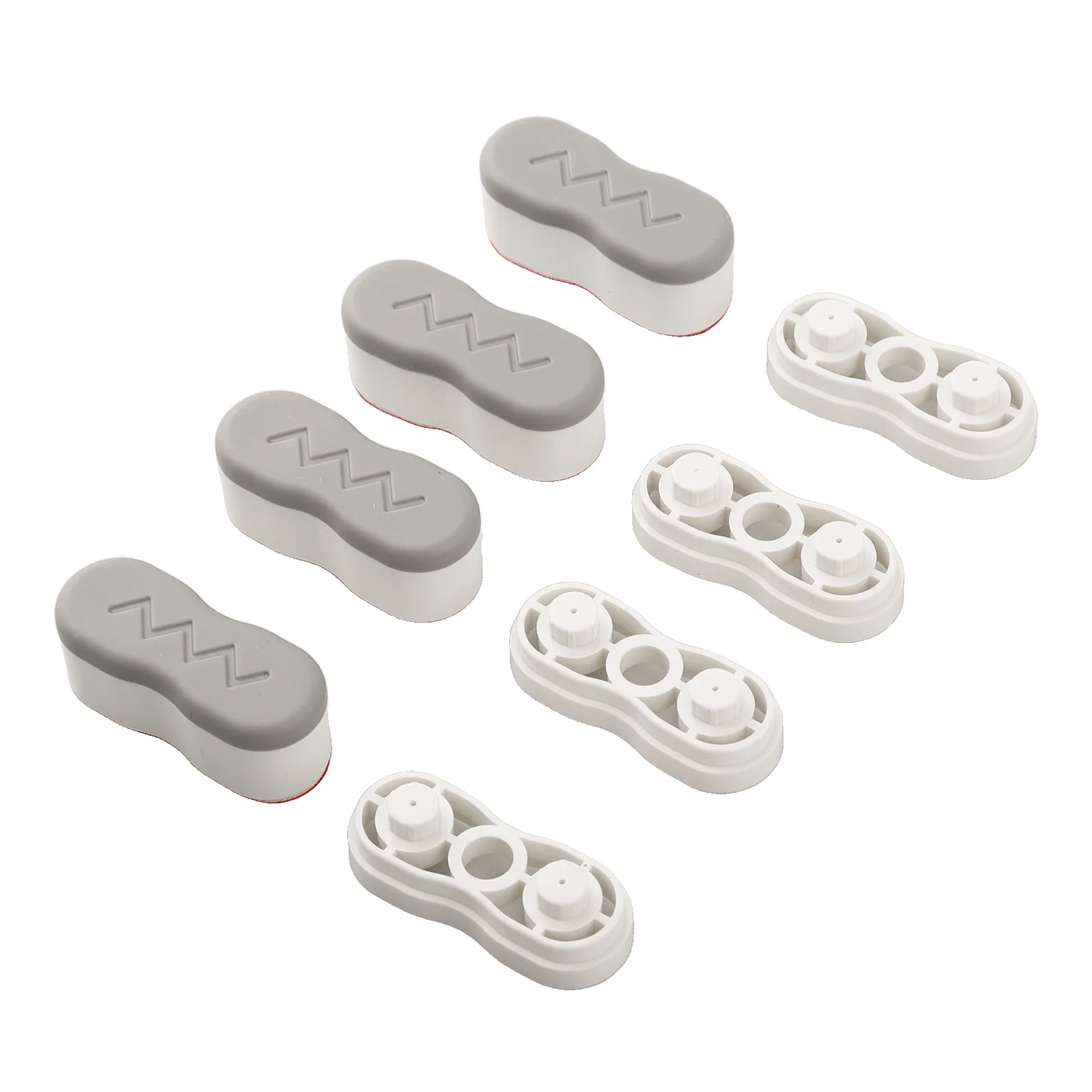 Height-increasing Pads Toilet Seat Risers Robust ABS Construction Strong Adhesion Self-adhesive For Toilet Seat