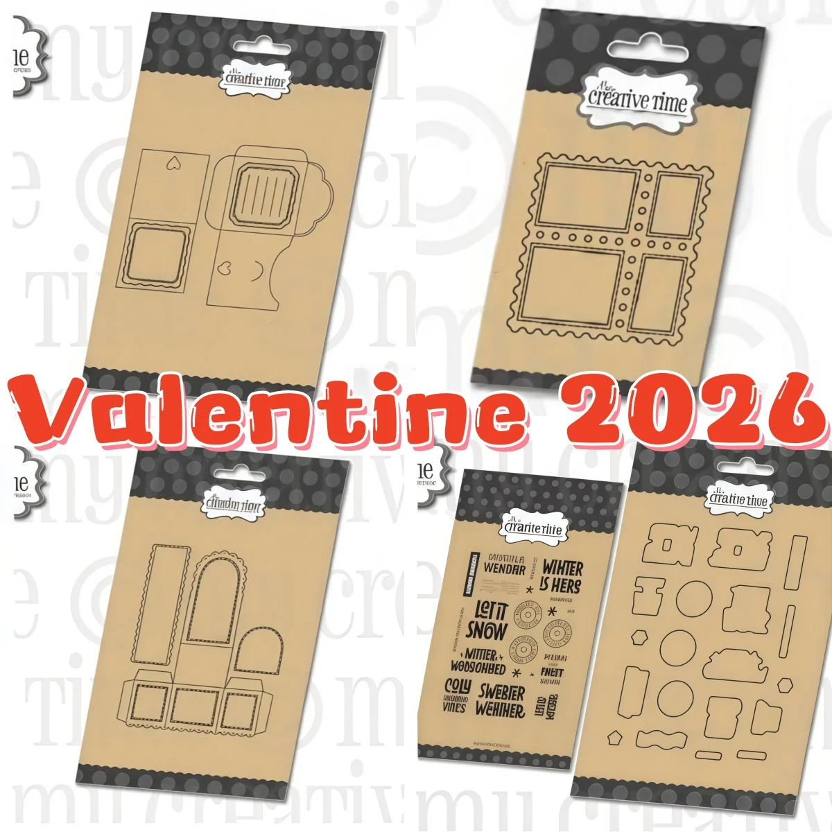 

2025 Winter Postage Cover Snowflake Metal Cutting Dies Letter Clear Stamps for DIY Decorating Scrapbook Card Embossing Craft