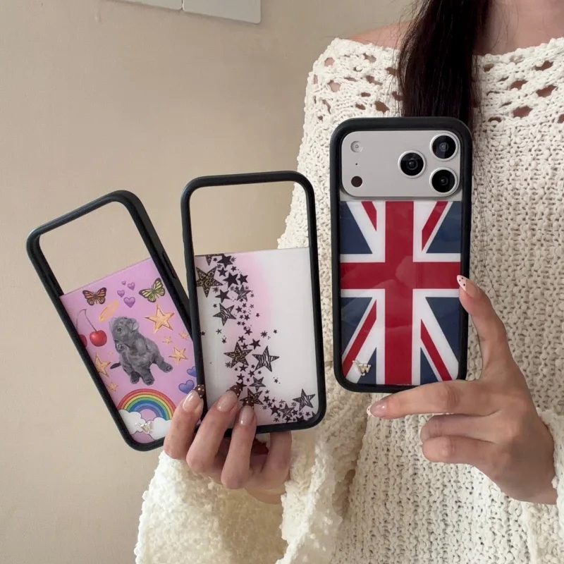 Flor selvagem ins brilhante estrela leopardo caso de telefone para iphone 12 13 14 15 16 17 pro max plus 17 airaties zebra presas filhote de cachorro wf capa ﻿