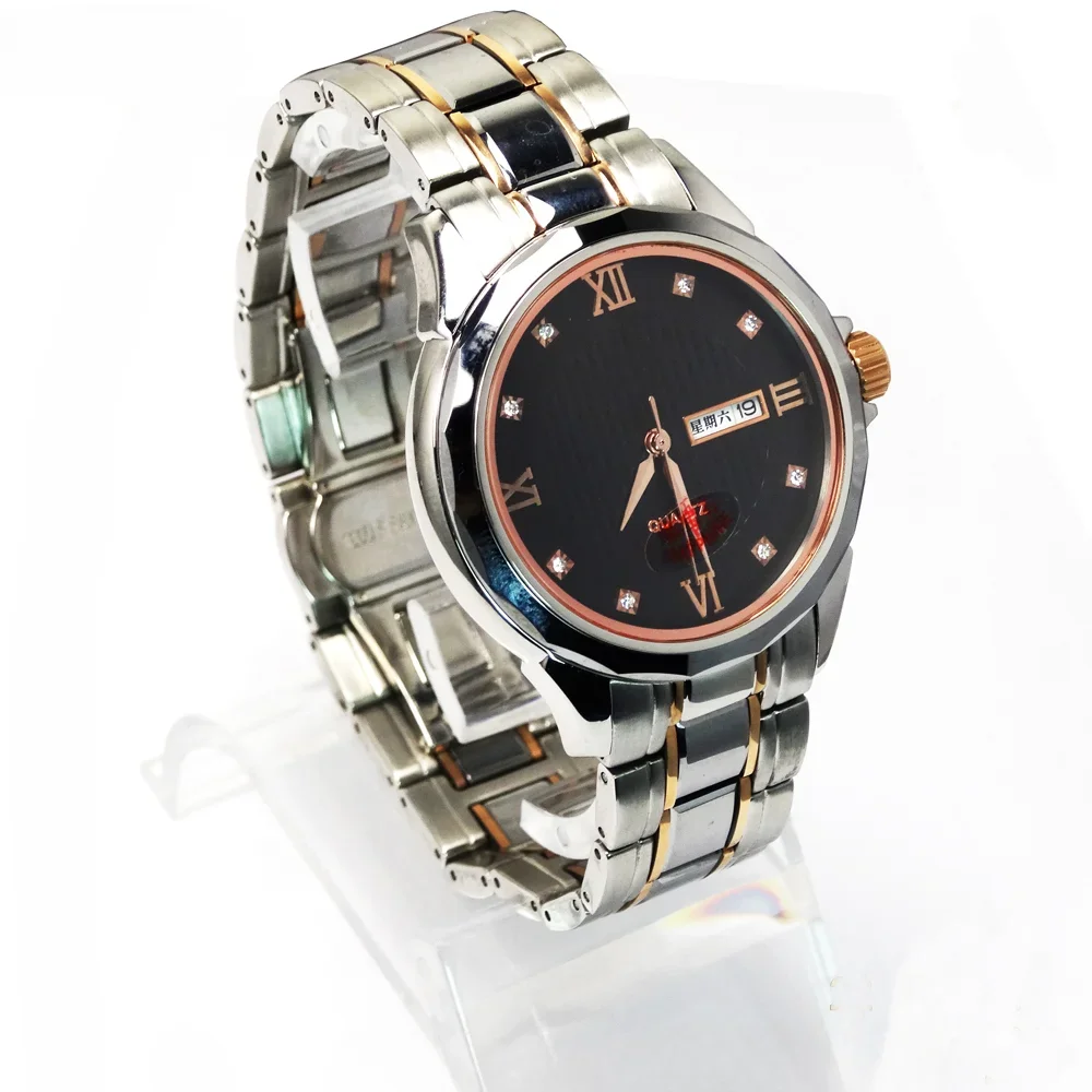 

# # Роскошные часы из нержавеющей стали, высококачественные мужские часы с сапфировым стеклом