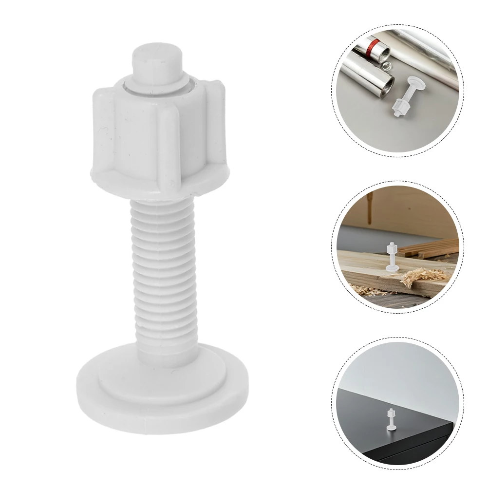 

8pcs Toilet Seat Screws Quick Release Heavy Duty Bolts Expansion Plug Replacement Parts Bathroom Accessories