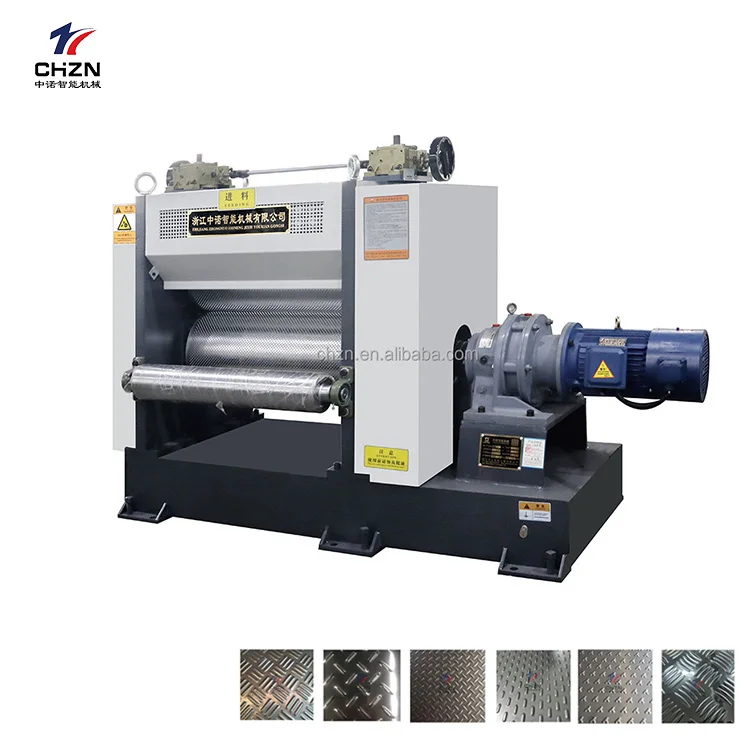 آلة نقش عمودية ذات بكرتين مقعرة ومحدبة مزدوجة الجانب لطراز الصفائح المعدنية HK-607 #1