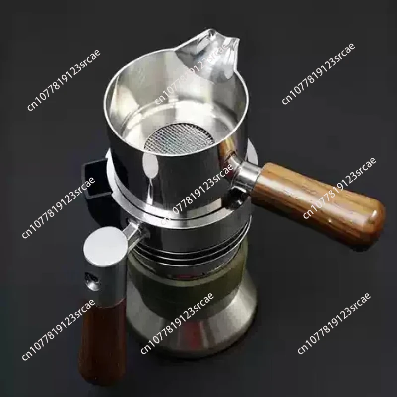 for Domestic Italian Coffee Pot Manual Espresso Brewer Home Kitchen Coffee Making Utensil