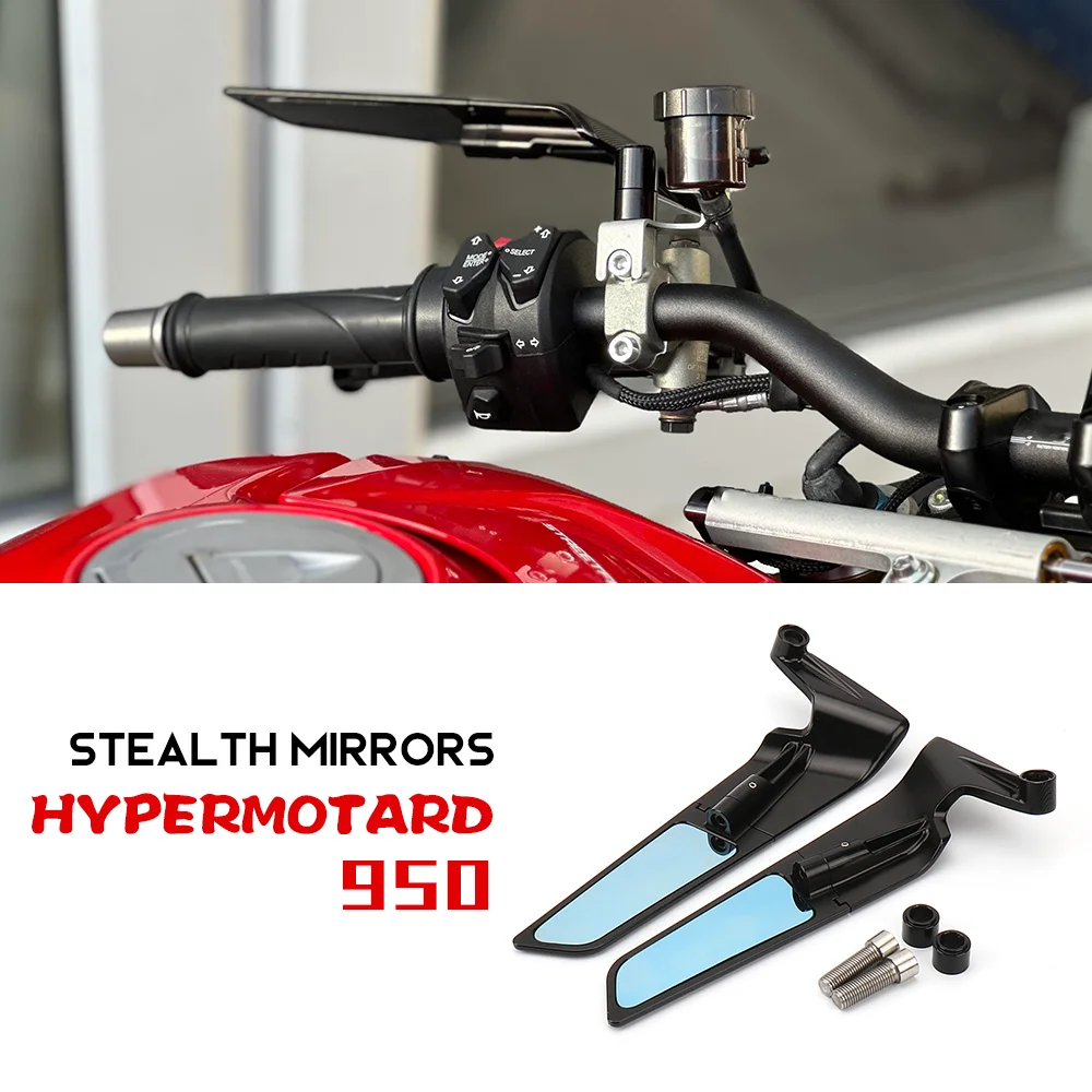 

Для Ducati Hypermotard 950, аксессуары, Стелс-зеркала Hypermotard950, регулируемые крылья для Ducati Hypermotard 950 SP, запчасти