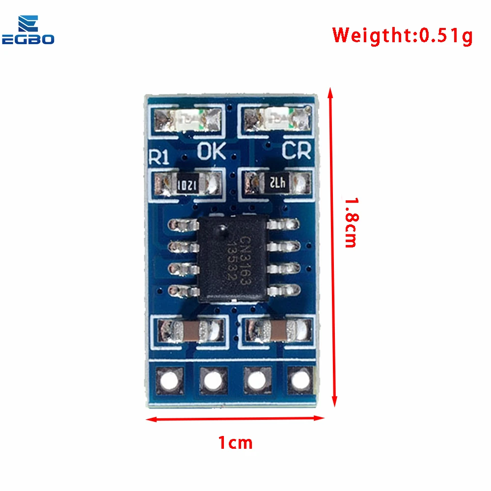 5PCS MPPT 1A 4.2V 3.7V 18650 LiPo Li-ion Lithium Battery Charger Module Solar Panel Battery Charging SD05CRMA