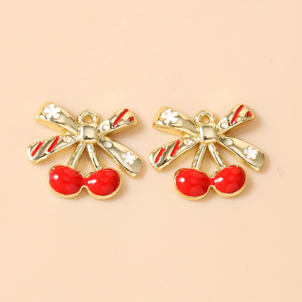 Leslie 5-teiliges Modisches Weihnachts-Charms-Set, Niedliche Weihnachtsglocken-Anhänger für Ohrringe und Halsketten-Herstellung – Detail 31