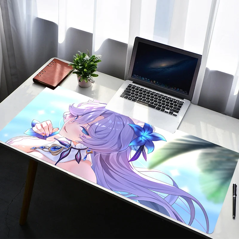 

Gaming Mouse Pad Computer Desk Mat Wuthering Waves Cantarella Table Keyboard Pad Laptop Rubber Non-slip Back Mousepad Cushion