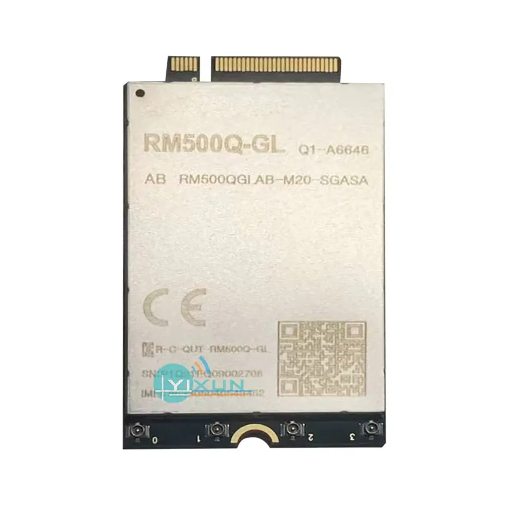 RM500Q-GL 5G NSA SA Modes Multi-mode M.2 Sub-6GHz Module GPS GLONASS BeiDou Compass Galileo Qualcomm Chipest X5