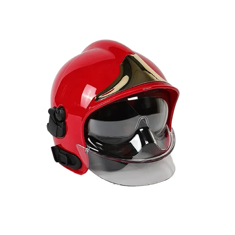 EN443 Fire Rescue Helmet Fireman Rescue Helmet for Firefighting Fireman Rescue Helmet