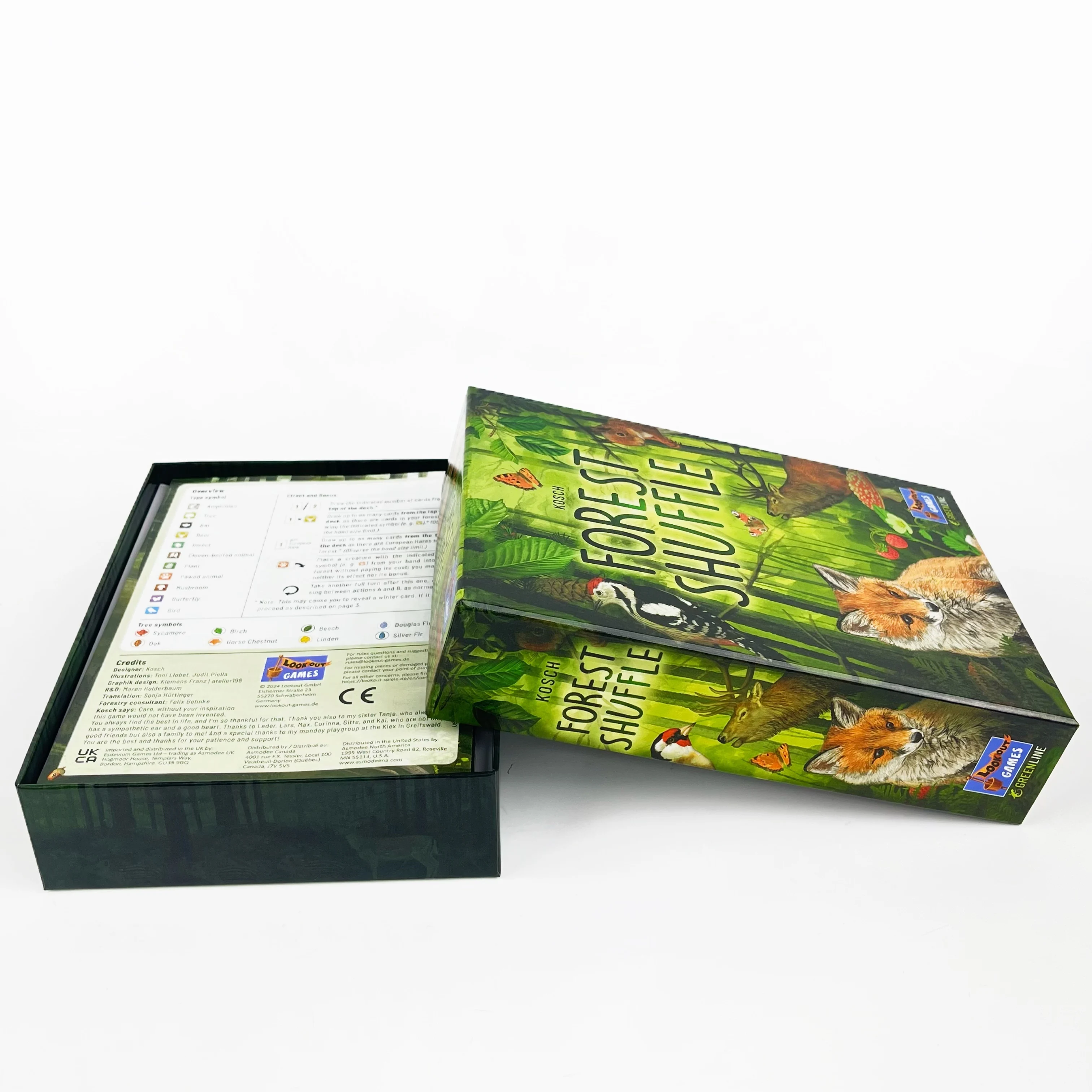 BOARD GAME Forest Shuffle – Strategy Base Game, Family Party Gathering