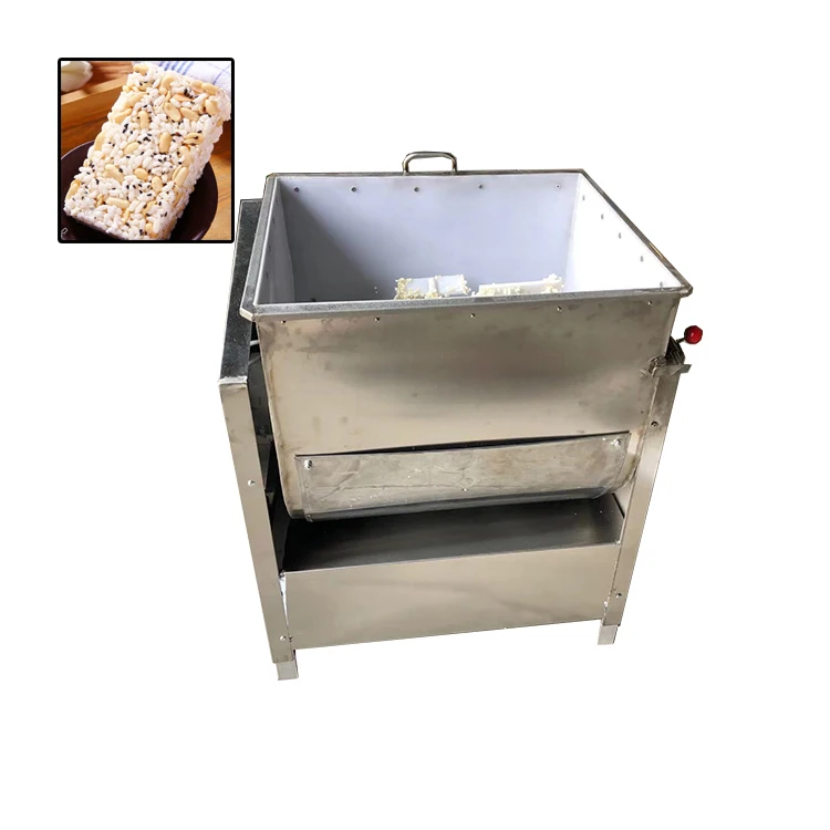 

High quality cereal snack bars mixing machine cooker and mixer for snacks and candy cereal bar candy bar snackmachine