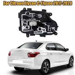 Rear Taillight Tail Lamp Light Circuit Board Bulb Holder Lamp Base Without Bulb For Citroen Elysee C-Elysee 2017 2018 2019 2020