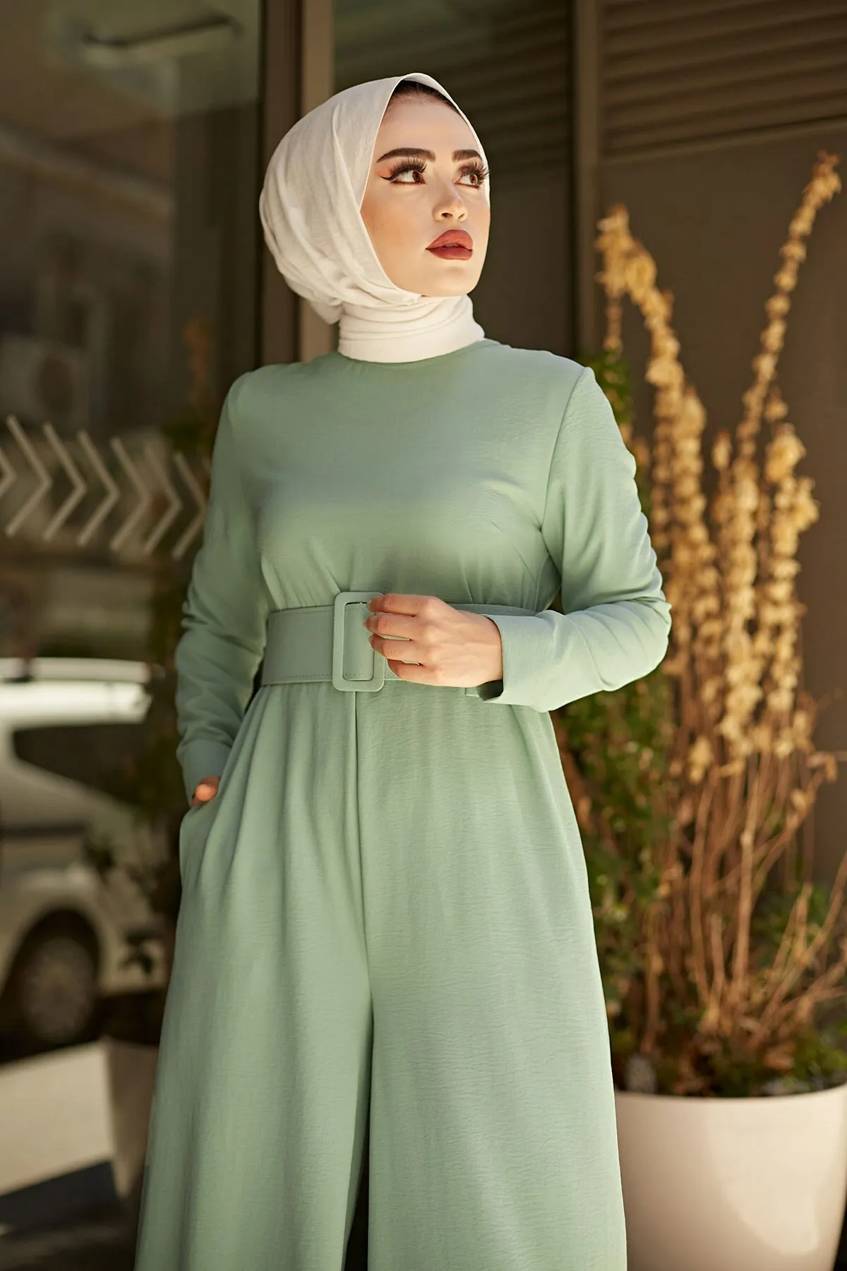 

Magnolia Jumpsuit-Green