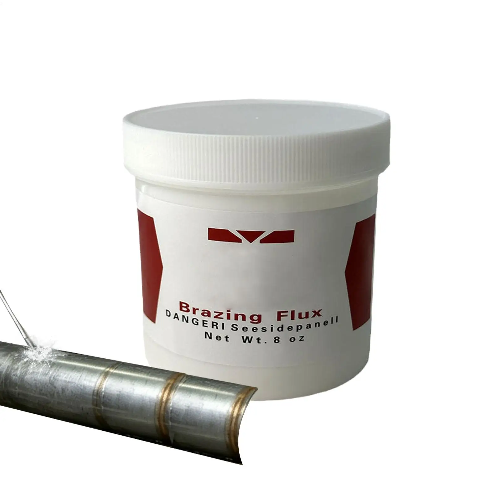 Aluminum Brazing Flux 200g Low Temperature Solder Powder for Aluminum Welding Easily Dissolves Oxide Film Suitable Thin Parts