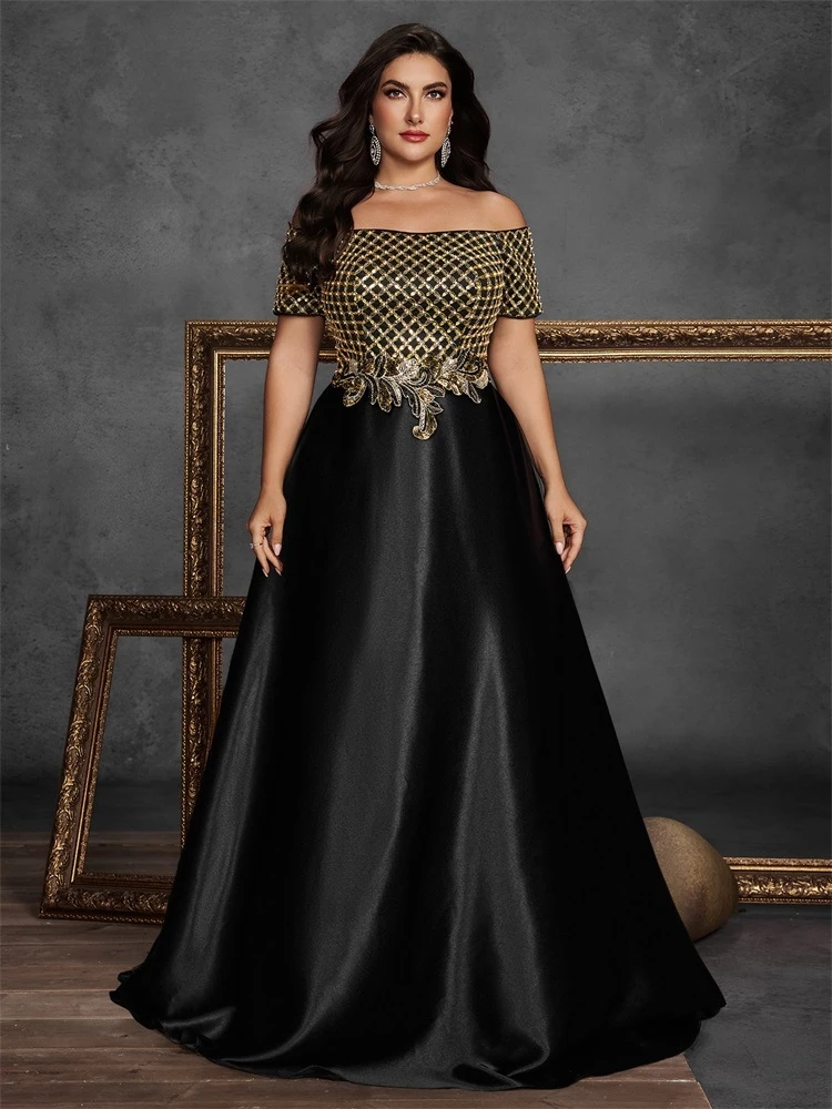 

Модное красное платье на одно плечо для женского хора, сценический костюм, длинная юбка, короткий рукав, средняя талия