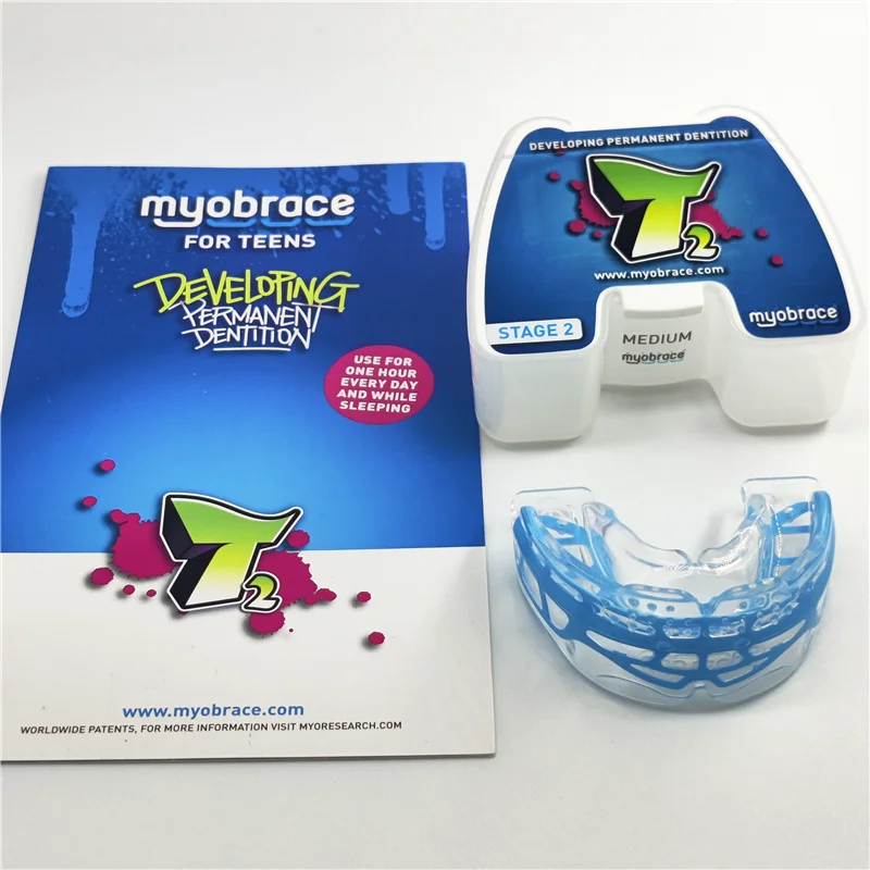 Dental Myobrace Brace T2 Teeth Trainer Teens Use Orthodontic Appliance Correct Poor Habit/MRC