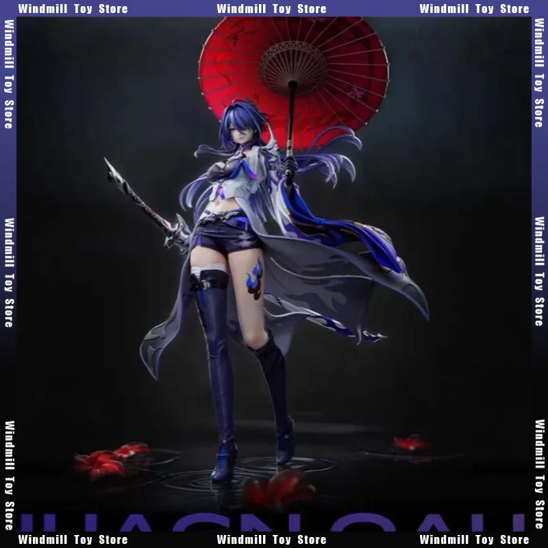 38cm Honkai: Star Rail Figure Raiden Bosenmori Mei Galaxy Ranger Beautiful Girl Game Pvc Action Figure Desktop Crafts Gifts Toys