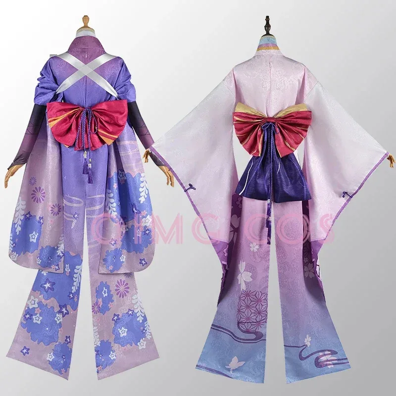 Bear's Den Impact Makoto Baal Costume Cosplay Carnevale per adulti Parrucca uniforme Anime Halloween Masquerade Raiden Shog Nuovo 2025