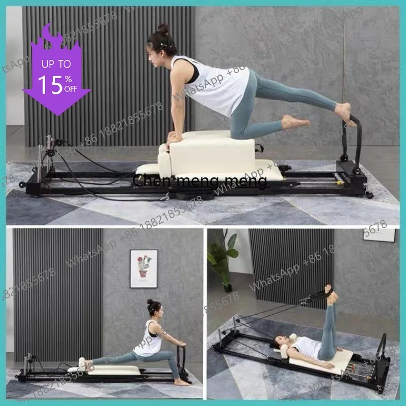 A49 Folding core bed, large equipment, yoga studio, private teaching, specialized training, maple Pilates folding bed