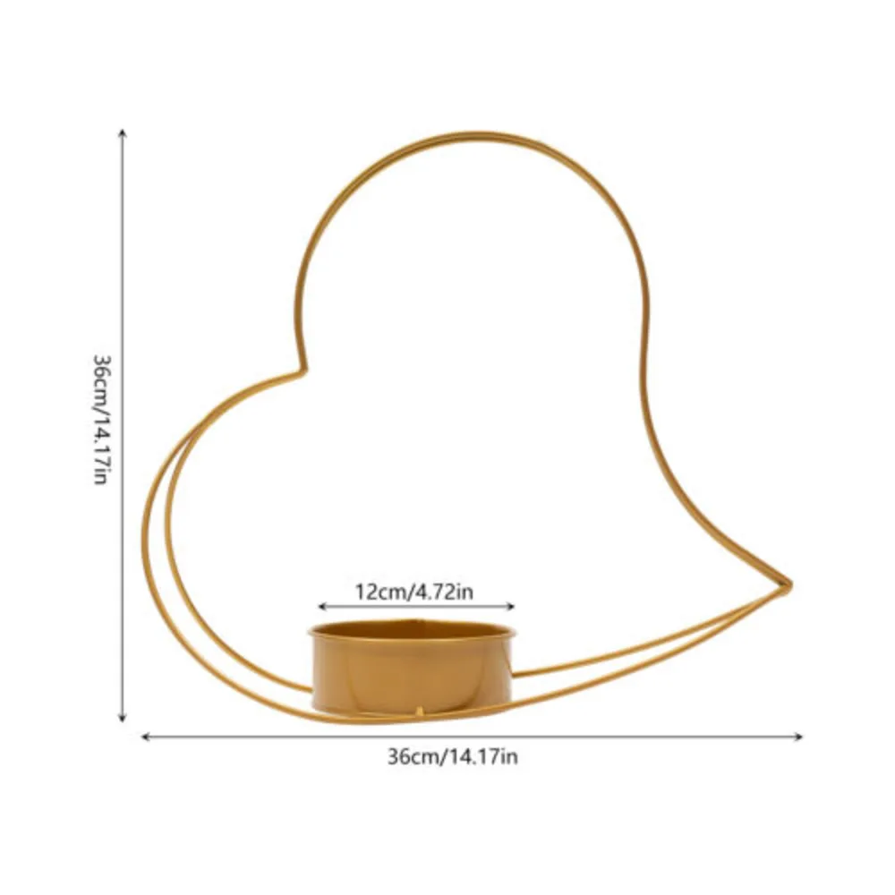 

Bymaocar 10pcs Metal Gold Vases DIY for Wedding Birthday Ceremonies Geometric Peach Heart Baskets Centerpieces And Table Décor