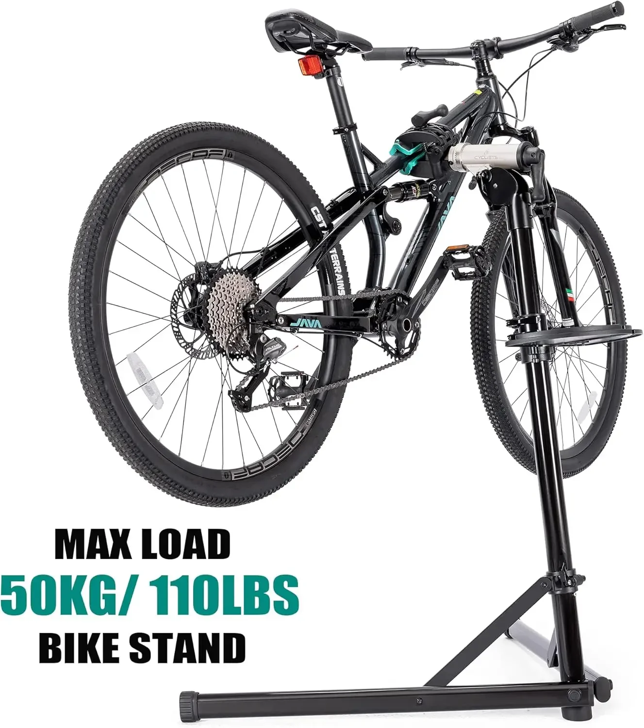 Bike Repair Stand(Max Load 110lbs)- Bike Stand for Maintenance - E Bike Repair Stand Bicycle Shop Home