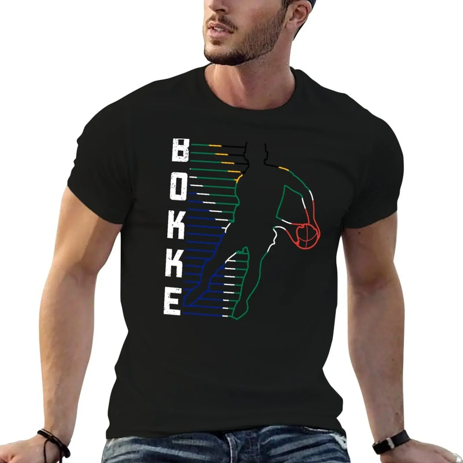 Bokbefok Rugby South Africa T-Shirt boys whites plain kawaii clothes funny meme t-shirts t shirt men 100℅ cotton