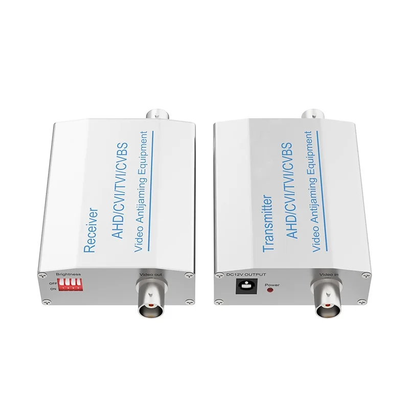Coaxial HD Video Anti-jamming Device AHD/CVI/TVI Camera Signal Amplifier Extender Filter CCTV  Exclude Interference