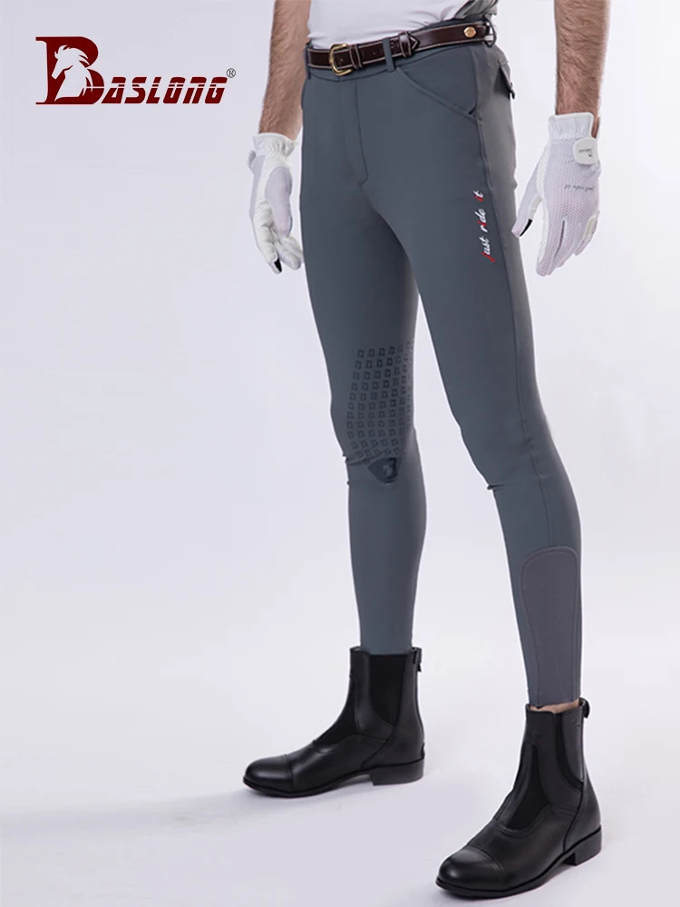 Baslong السراويل الفروسية تنفس سيليكون المرأة ركوب السراويل الفروسية السراويل سيليكون السراويل الفروسية الملابس المهنية الفروسية الملابس #2